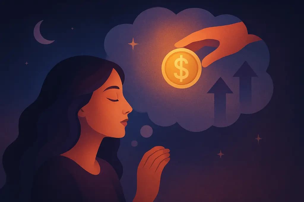 Dream illustration: Receiving a raise
