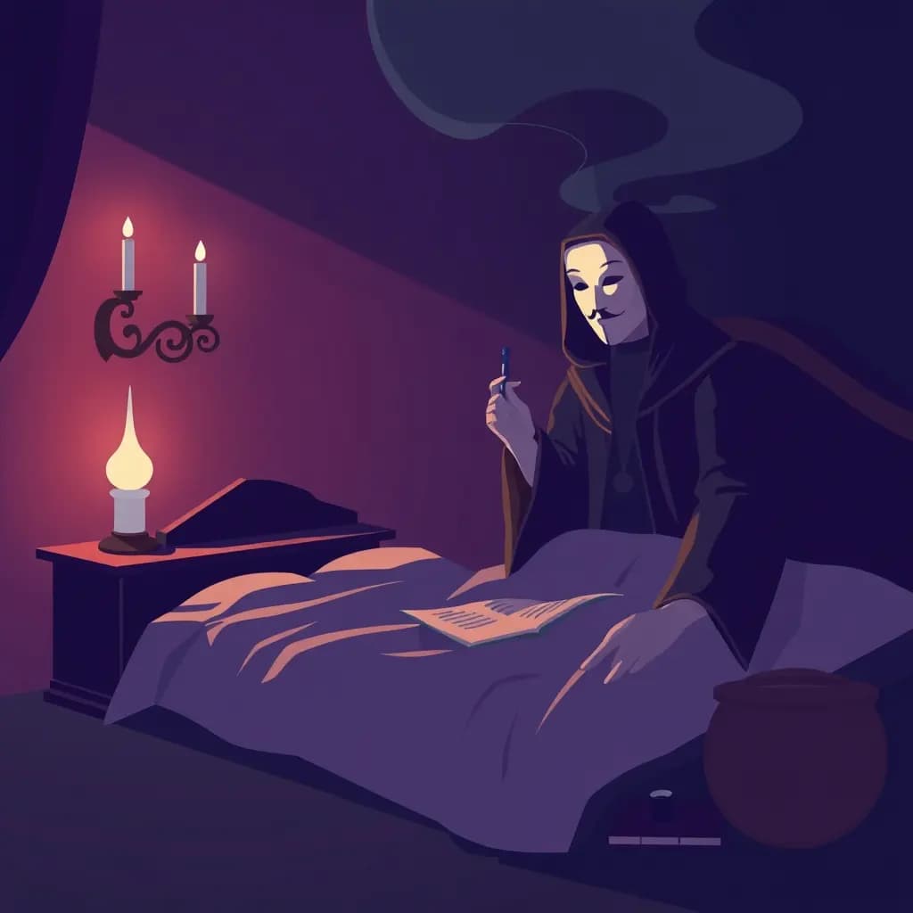 Dream illustration: Receiving an Anonymous Summons