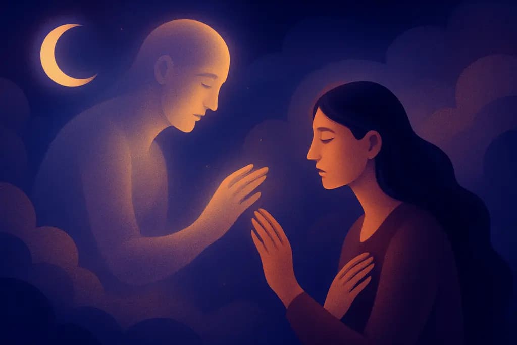 Dream illustration: Receiving an apology from someone who has passed away