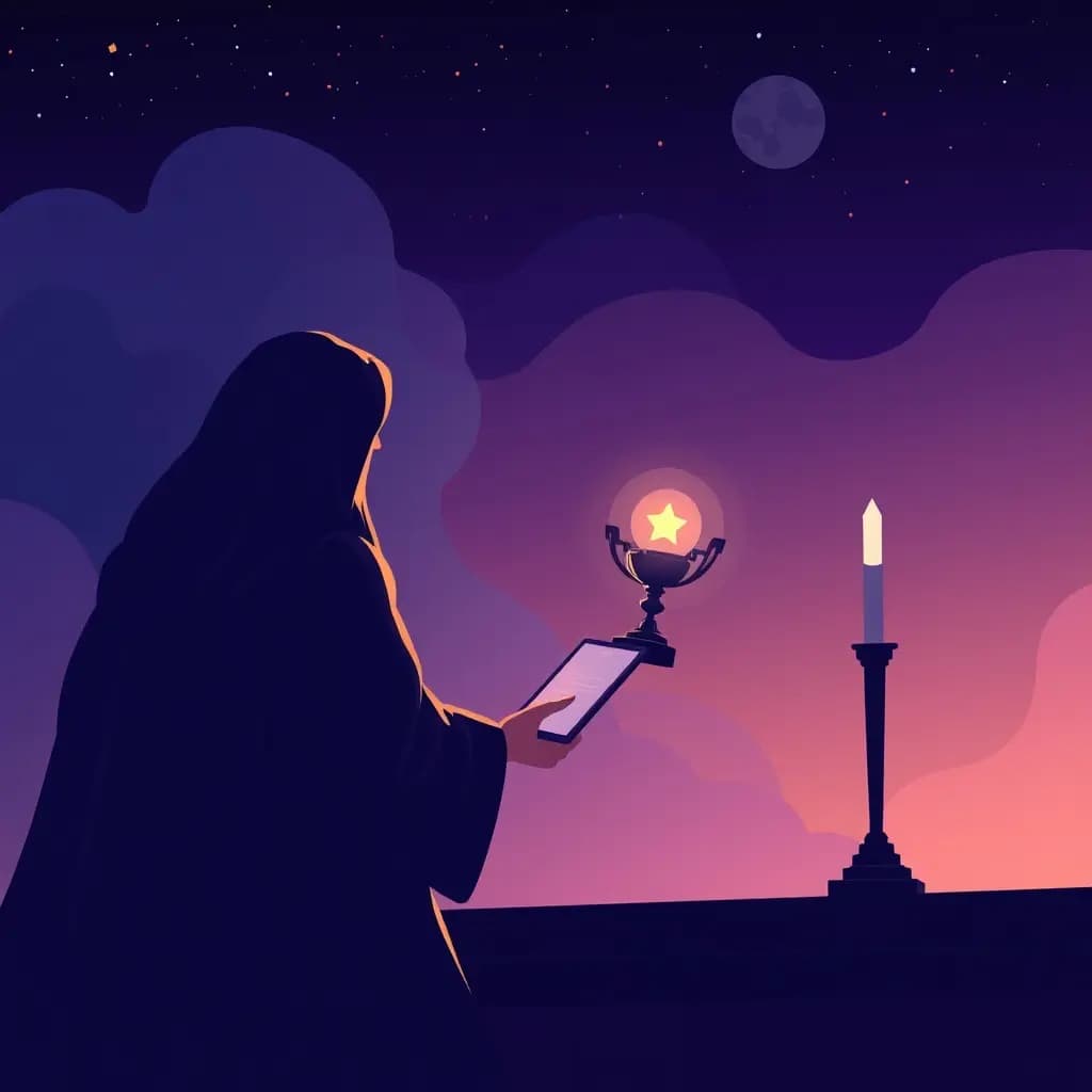 Dream illustration: Receiving an award