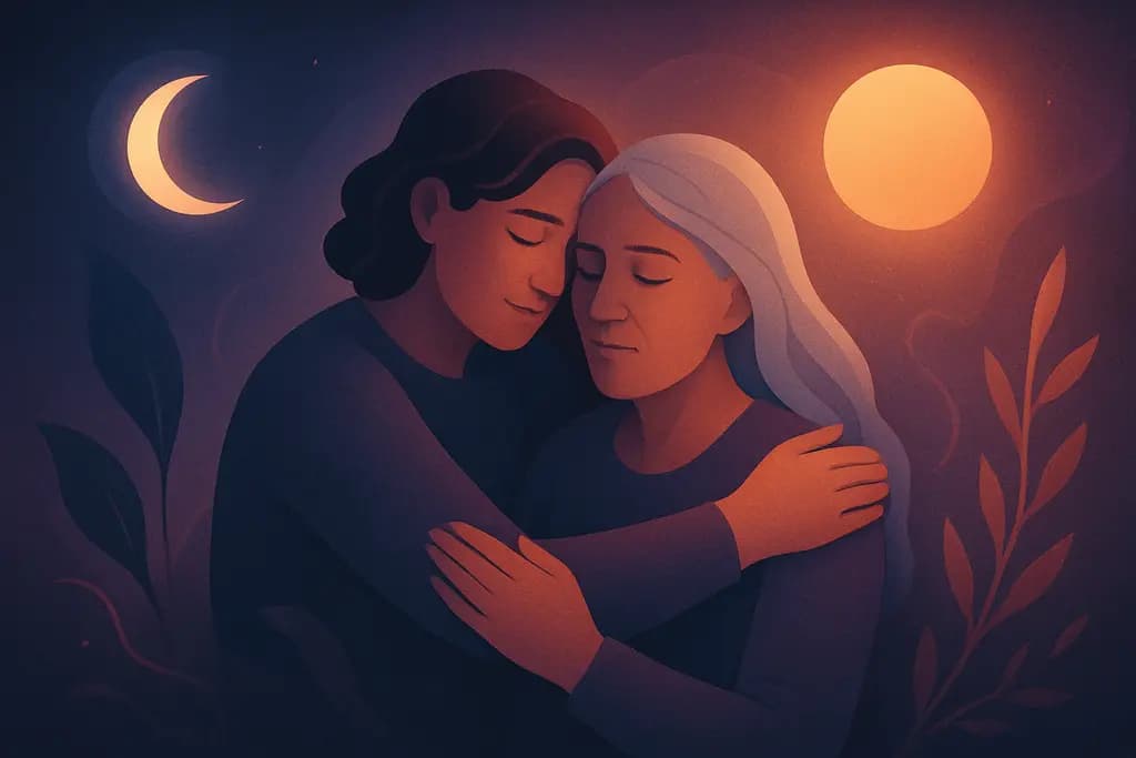 Dream illustration: Reconciliation with a family member