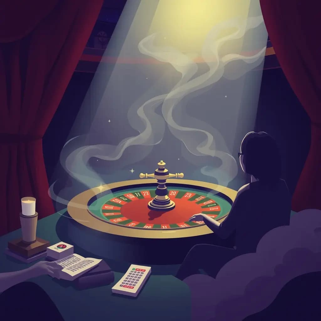Dream illustration: Refusing to Place a Roulette Bet