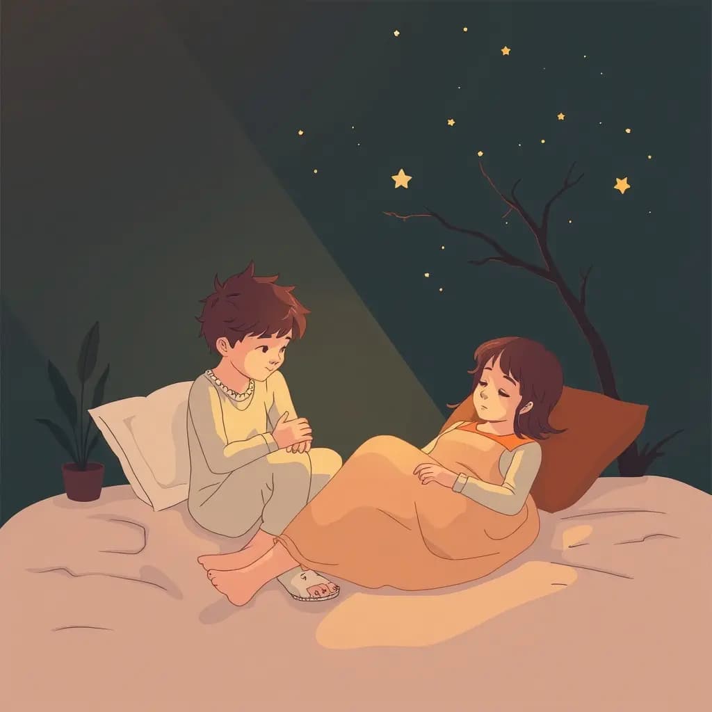 Dream illustration: Regressing to Childhood