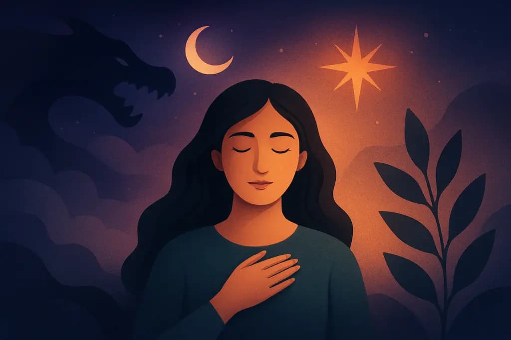 Dream illustration: Relief after danger