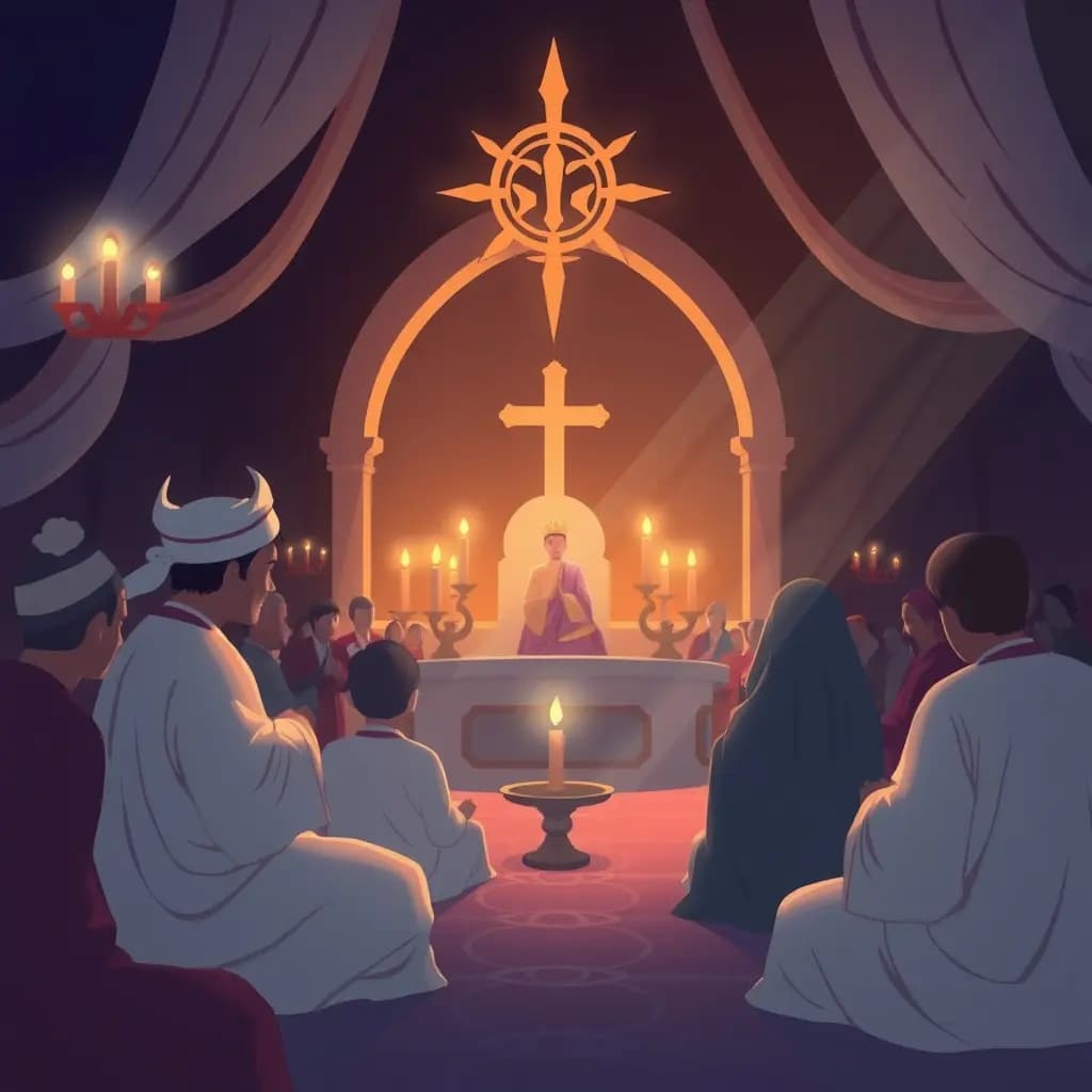 Dream illustration: Religious Ceremony