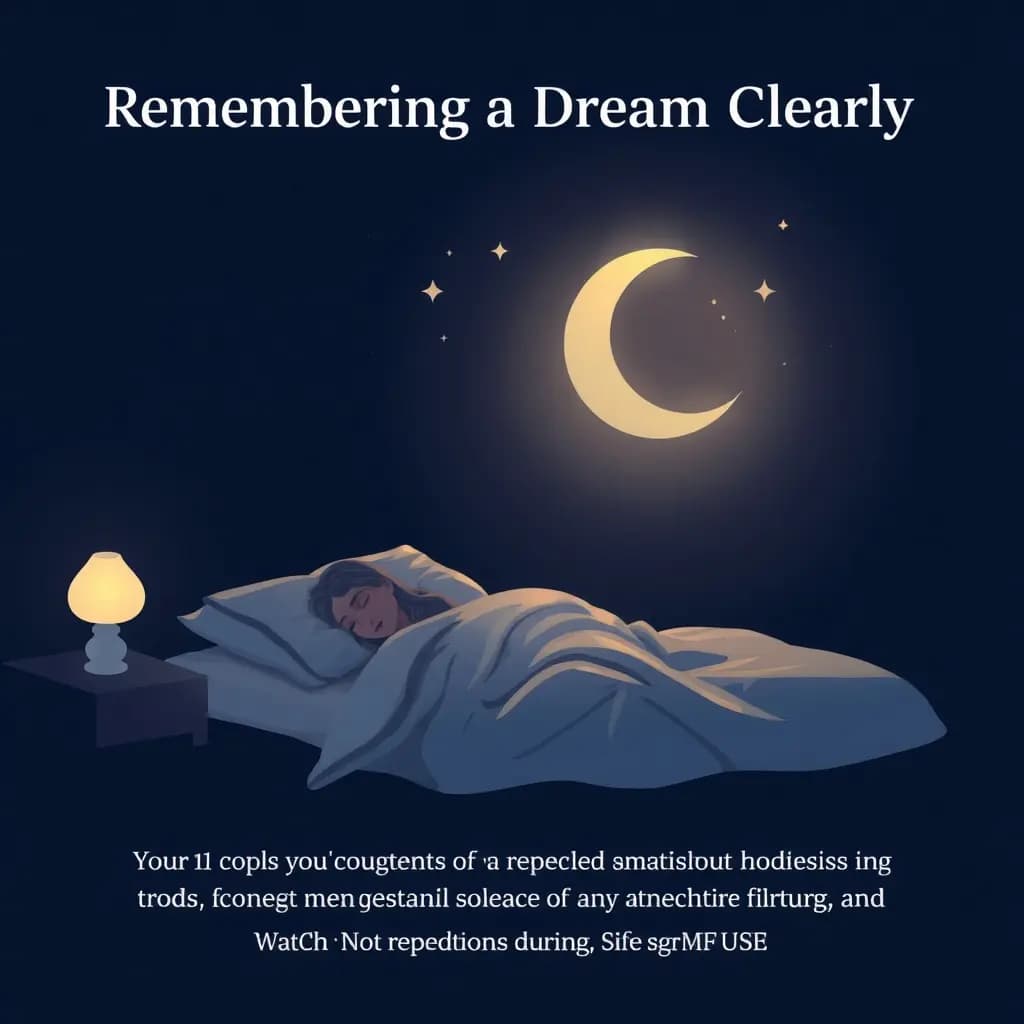 Dream illustration: Remembering a Dream Clearly