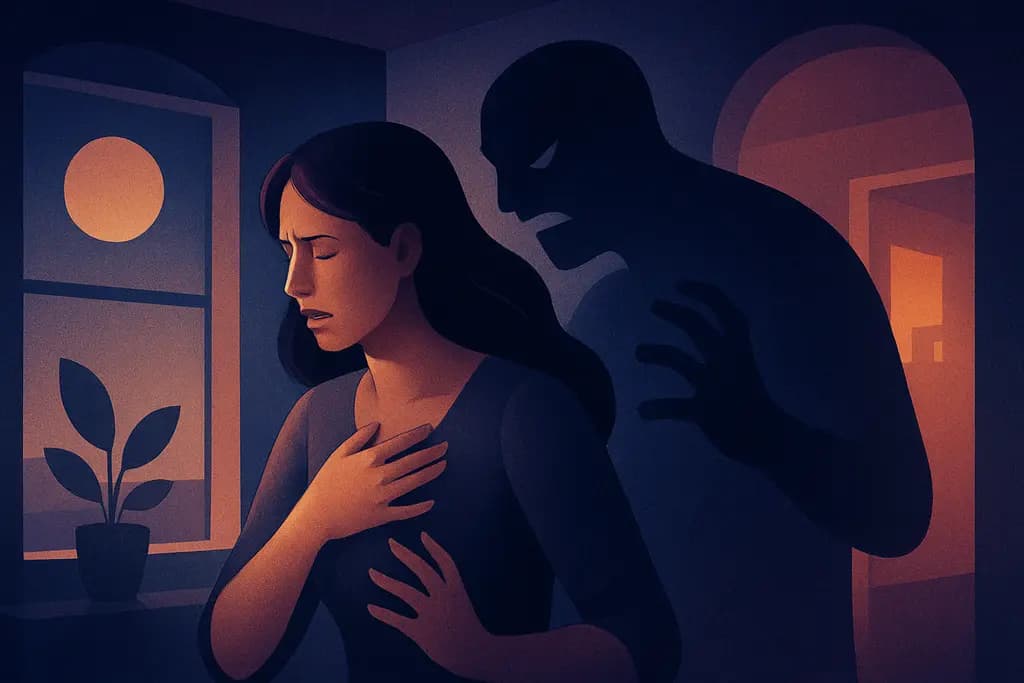 Dream illustration: renting an apartment and getting attacked in a dream