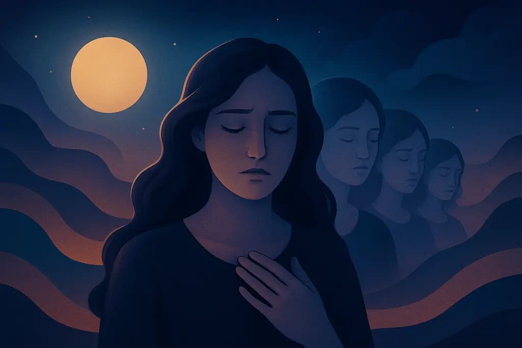 Dream illustration: Repeated sense of déjà vu