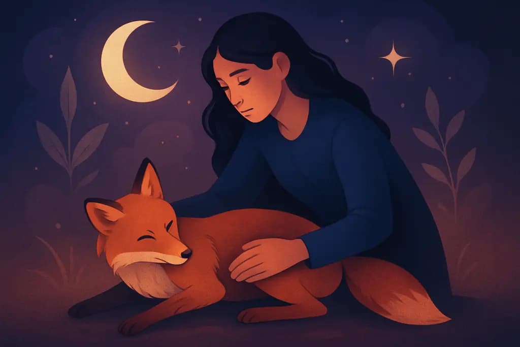 Dream illustration: Rescuing an injured animal