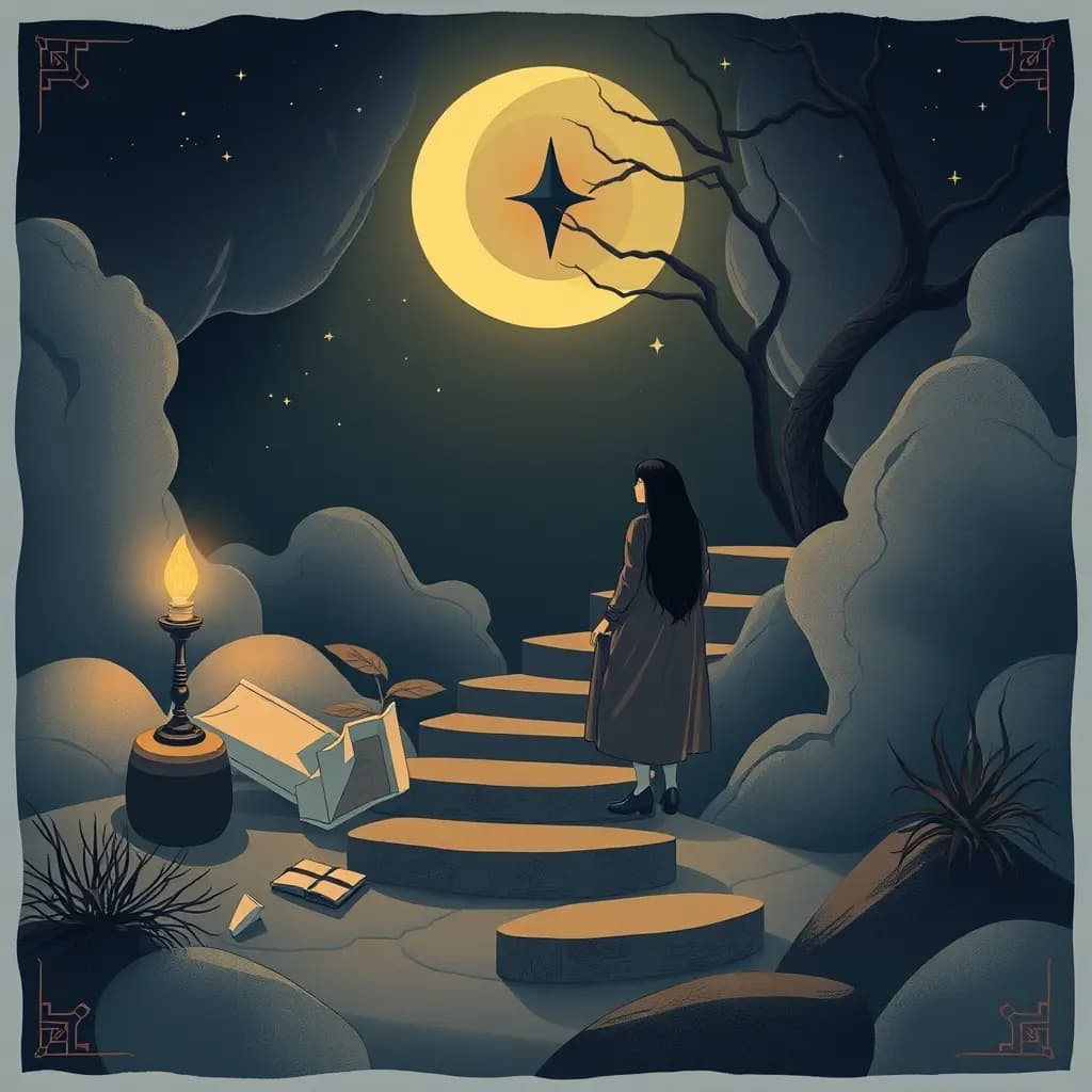 Dream illustration: Retracing Steps to Recover an Item