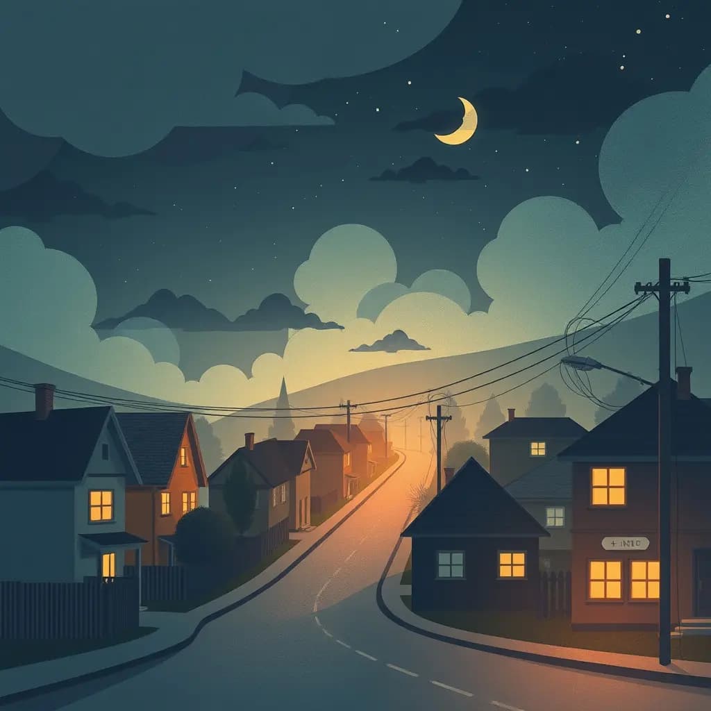 Dream illustration: Returning to your childhood hometown