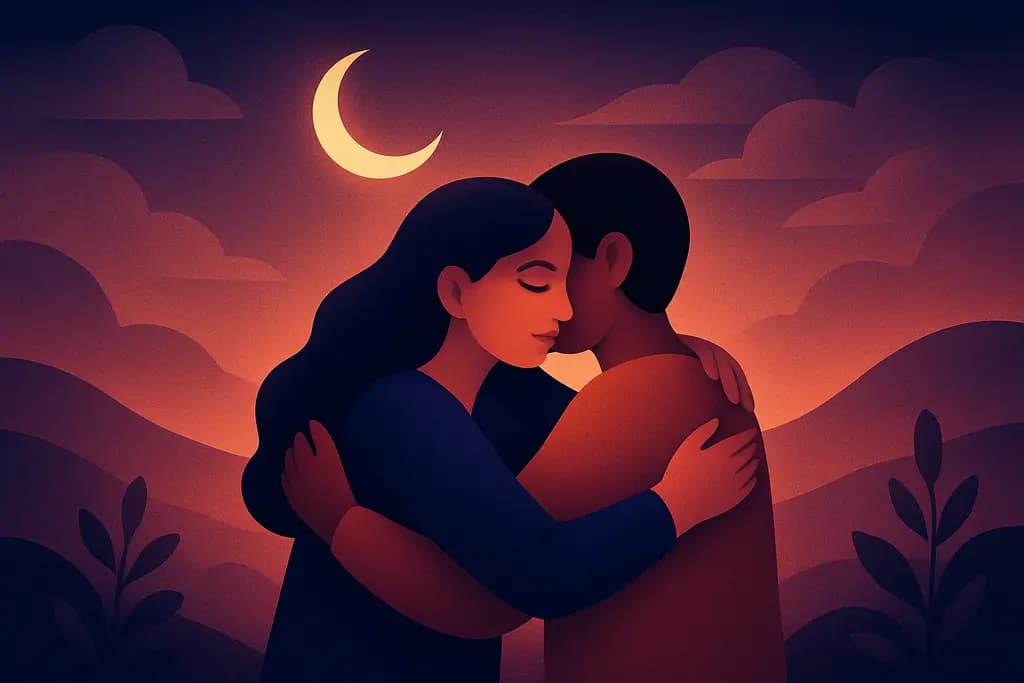 Dream illustration: Reuniting with a friend