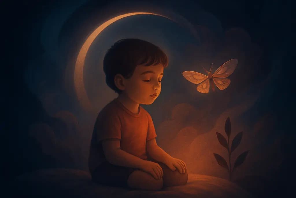 Dream illustration: Reverting to childhood or being a child again