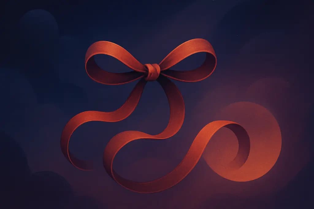 Dream illustration: Ribbons