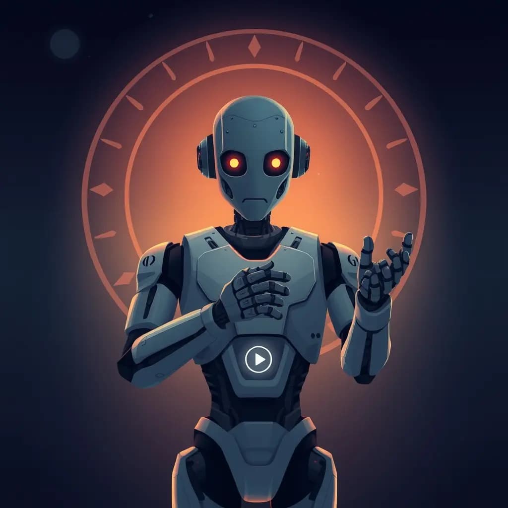 Dream illustration: Robot offers silent advice