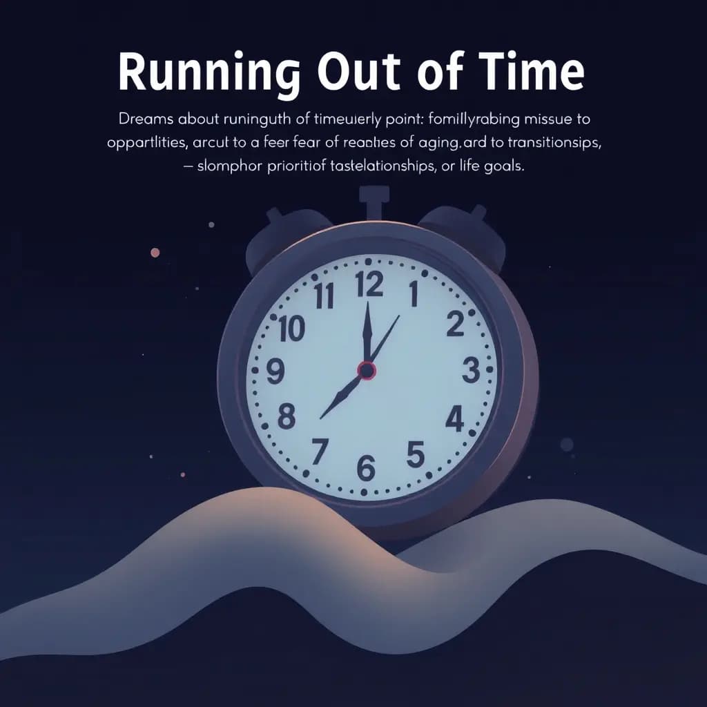 Dream illustration: Running Out of Time
