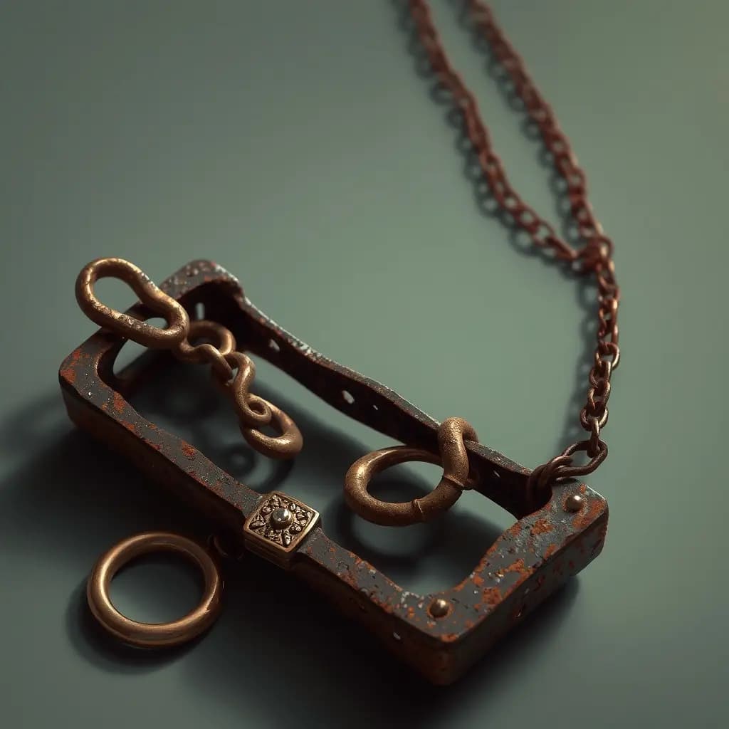 Dream illustration: Rusty jewelry