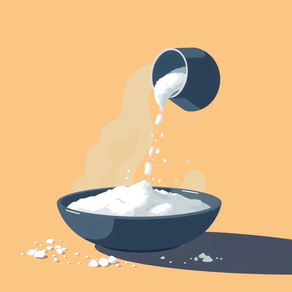 Dream illustration: Salt poured on food