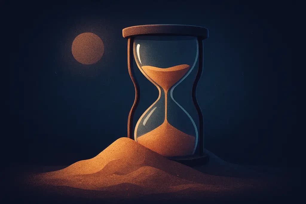 Dream illustration: Sand