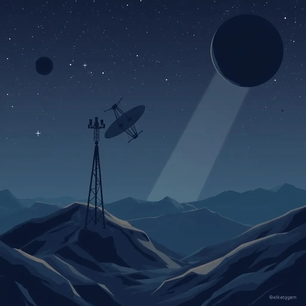 Dream illustration: Satellite drops the signal