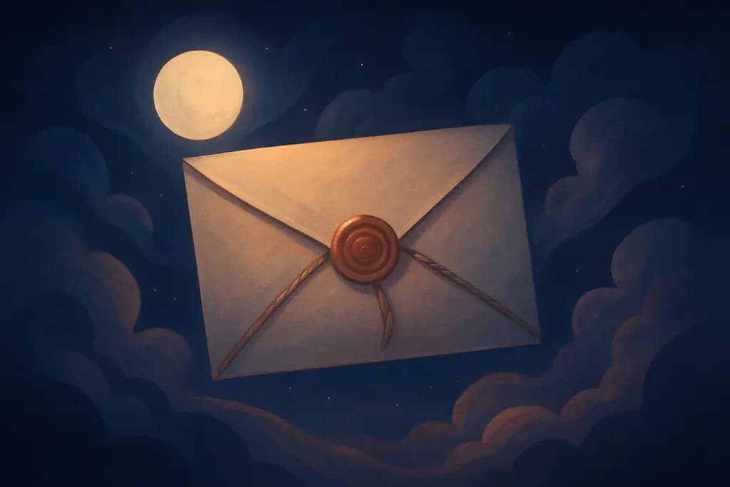 Dream illustration: Sealed Envelope or Letter