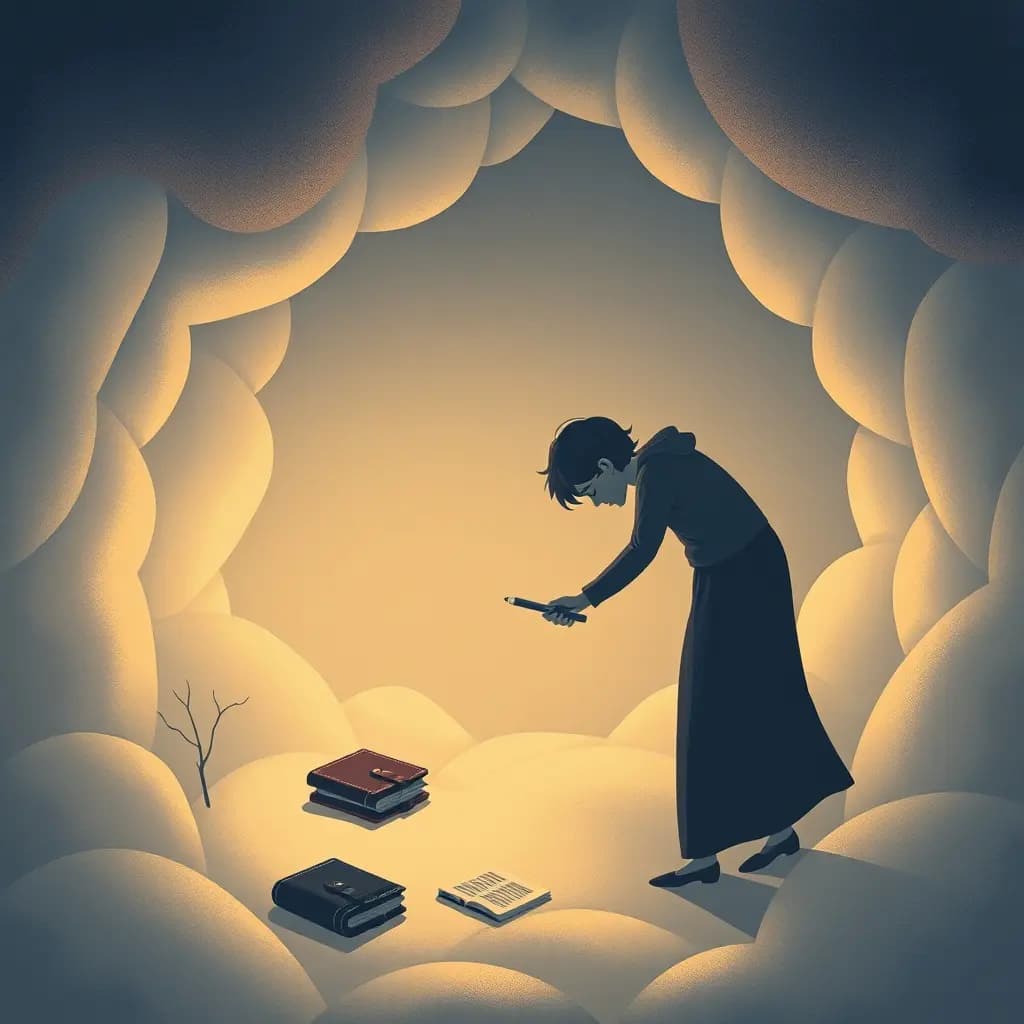 Dream illustration: Searching for missing wallet
