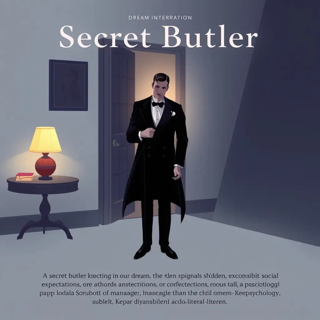 Dream illustration: Secret Butler Knocking