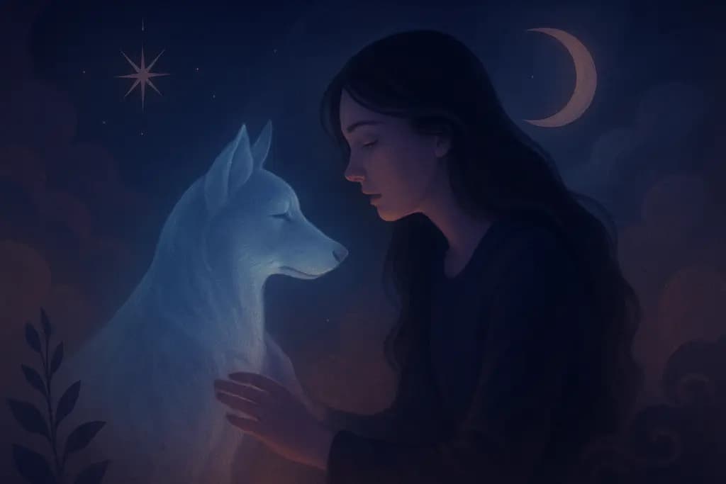 Dream illustration: Seeing a deceased pet