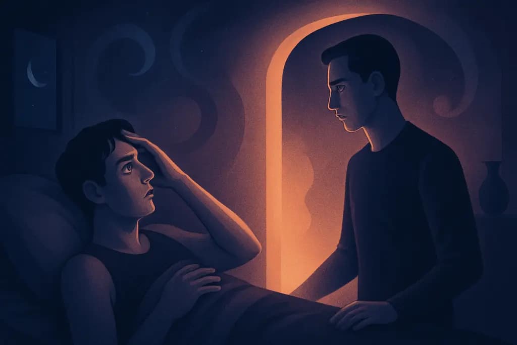 Dream illustration: Seeing a doppelgänger
