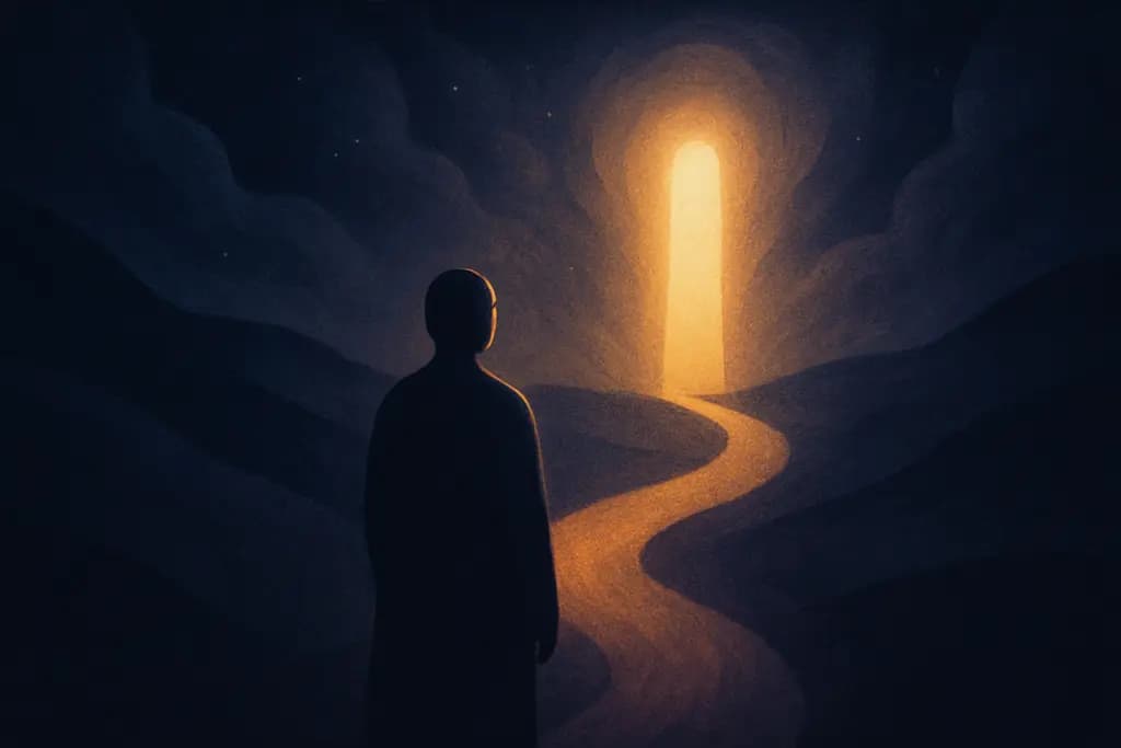 Dream illustration: Seeing a Guiding Light