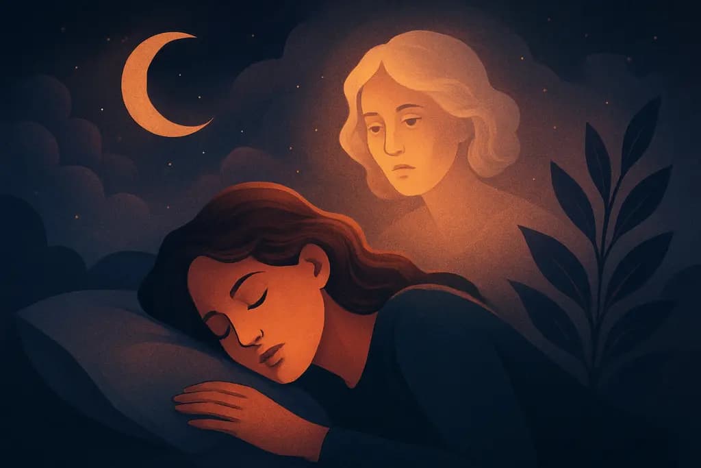 Dream illustration: seeing a secret family member I never knew existed dream meaning