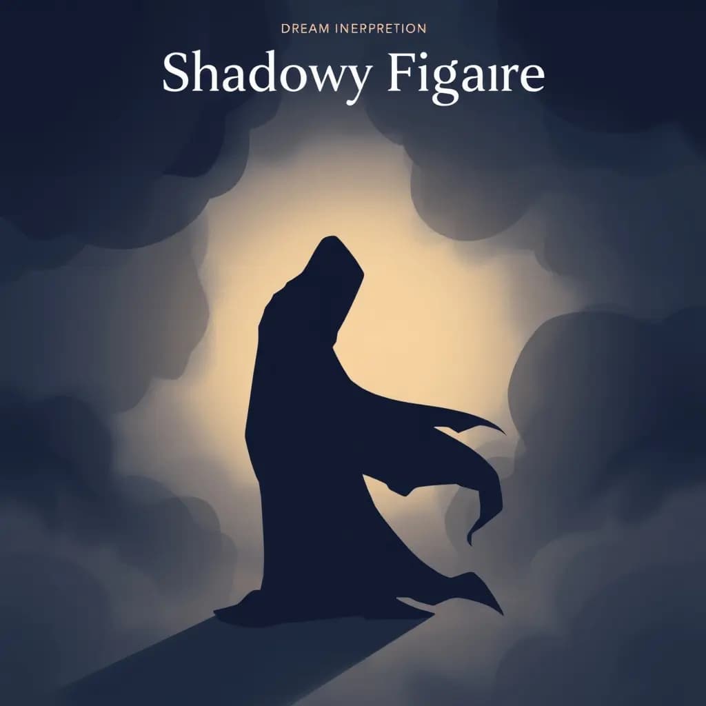 Dream illustration: Seeing a Shadowy Figure