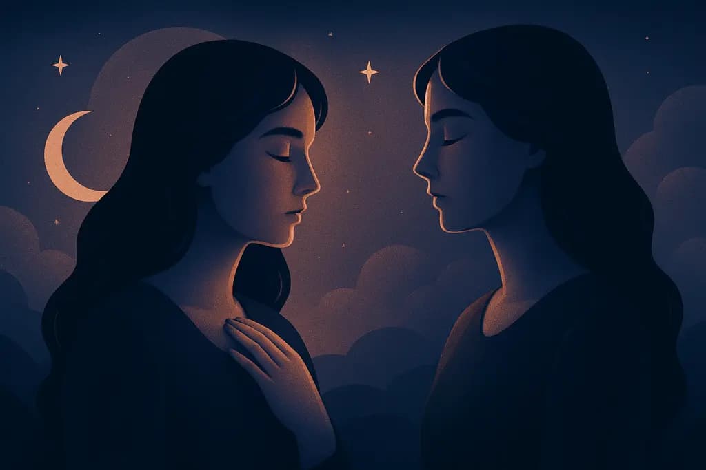 Dream illustration: Seeing a Twin
