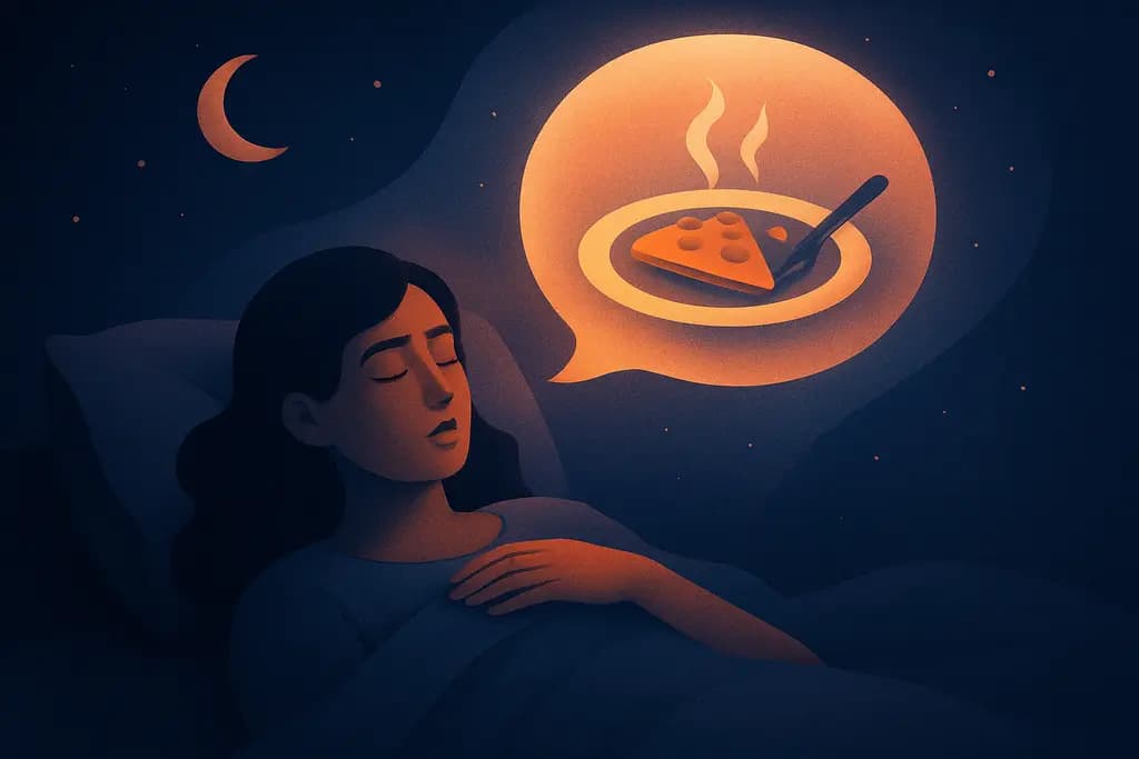 Dream illustration: seeing being hungry in a dream