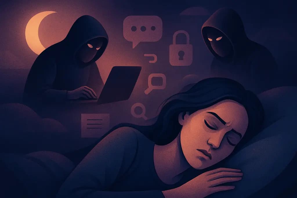 Dream illustration: seeing hackers in my dream