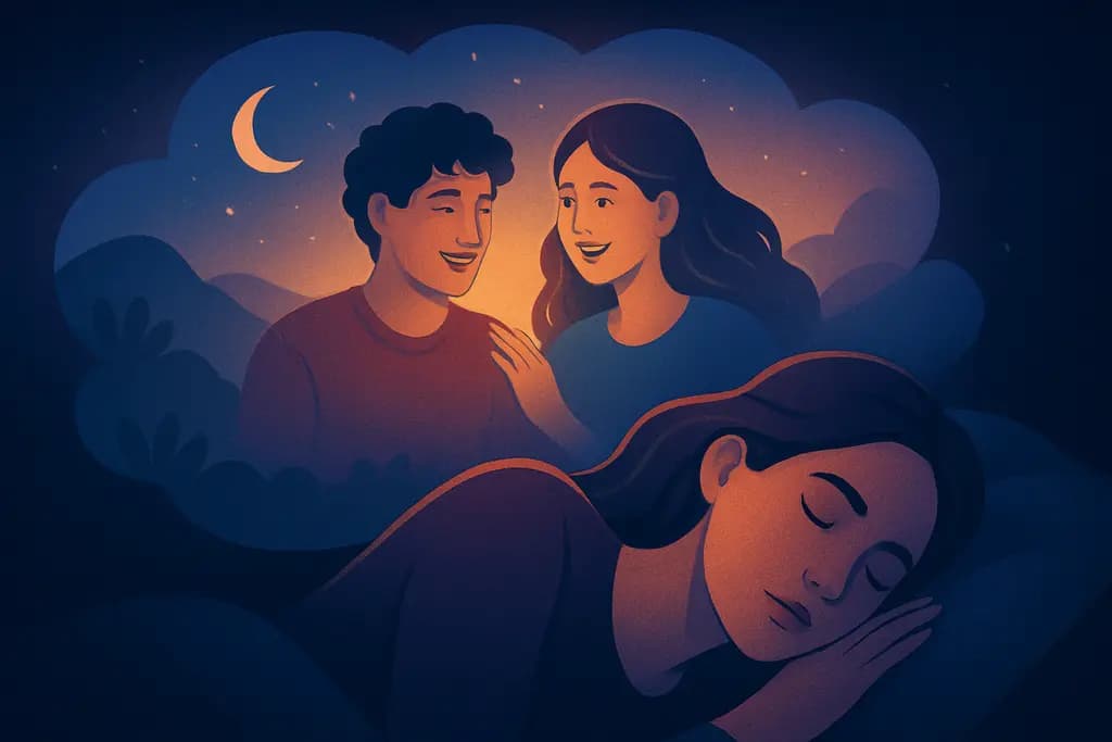 Dream illustration: seeing Old Friends