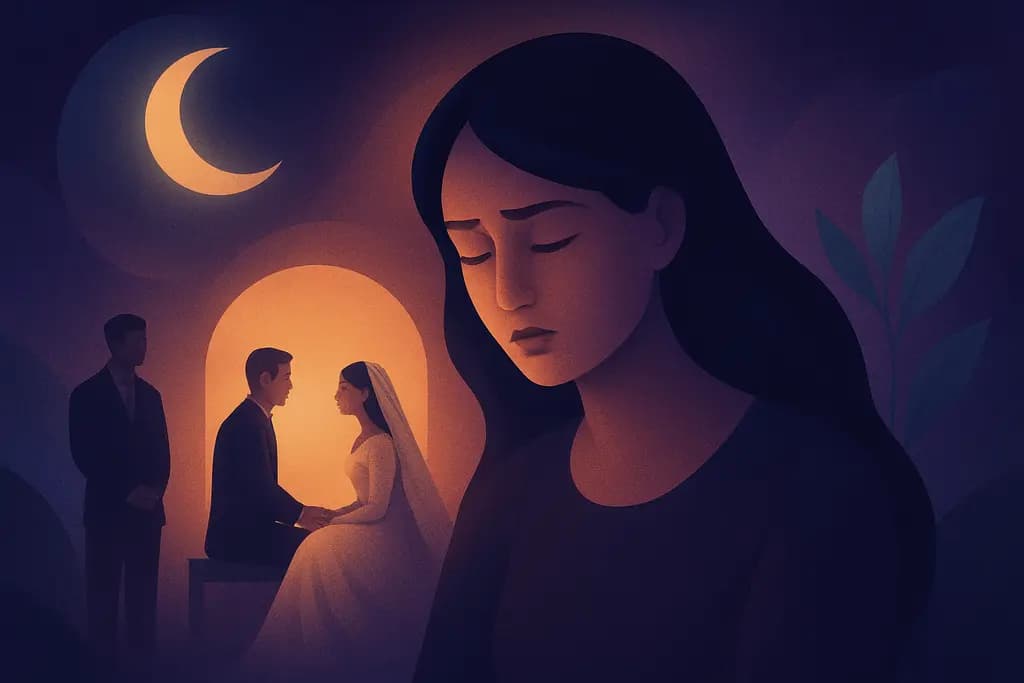 Dream illustration: seeing weddings