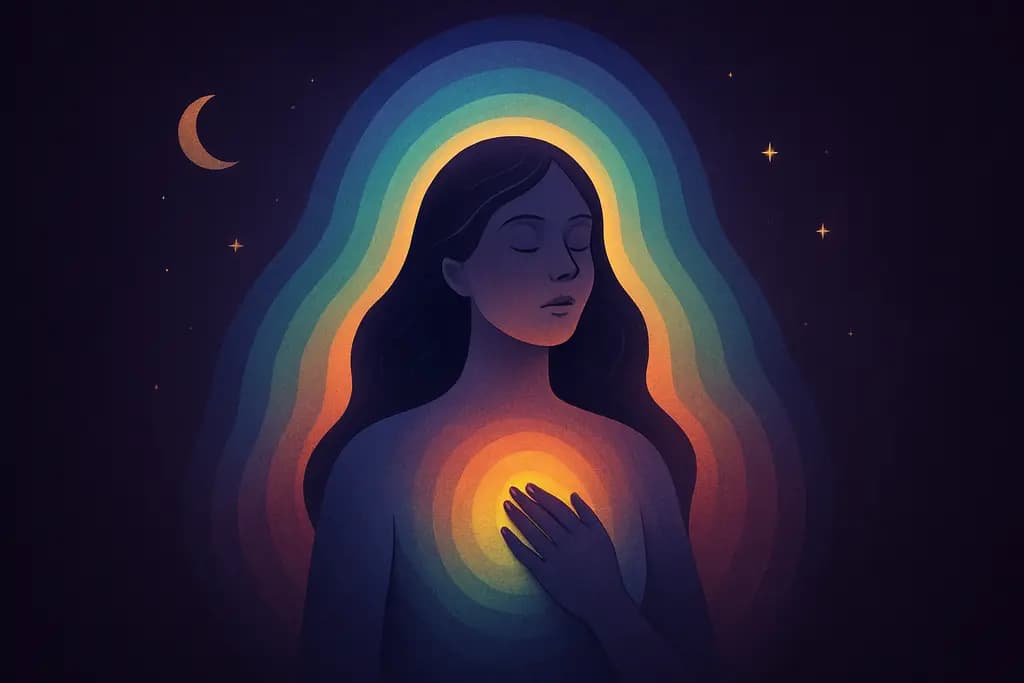 Dream illustration: Seeing your aura