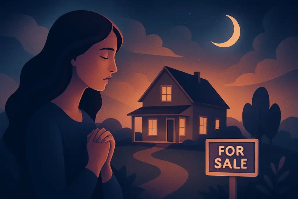 Dream illustration: selling my house dream meaning