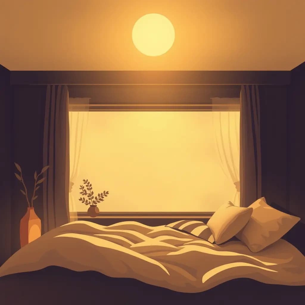 Dream illustration: Sepia-toned memories