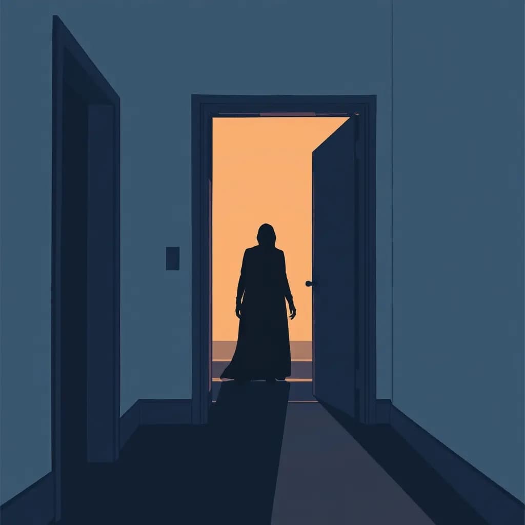 Dream illustration: Shadow Figure