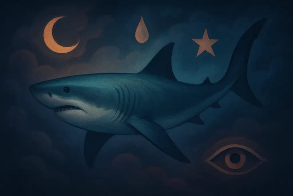 Dream illustration: Shark