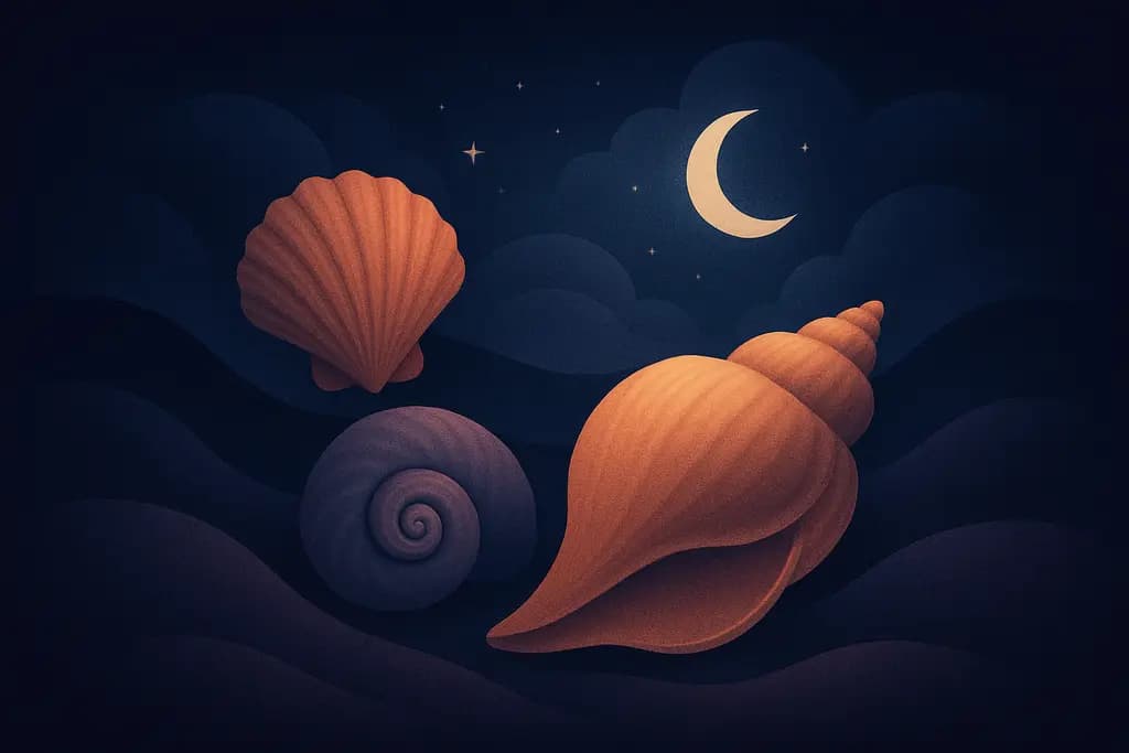 Dream illustration: Shells