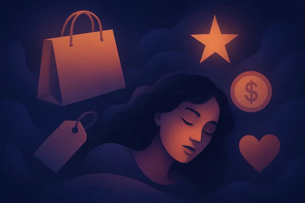 Dream illustration: Shopping