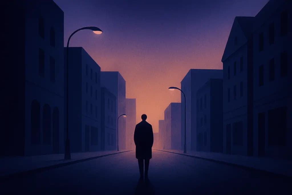 Dream illustration: Silent Empty City