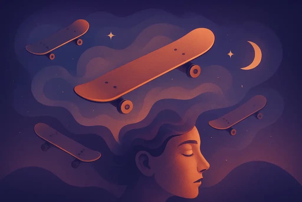 Dream illustration: Skateboards