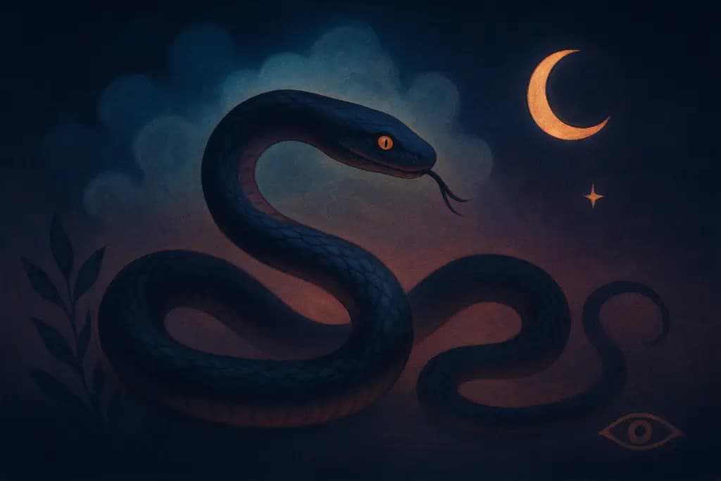 Dream illustration: Snakes