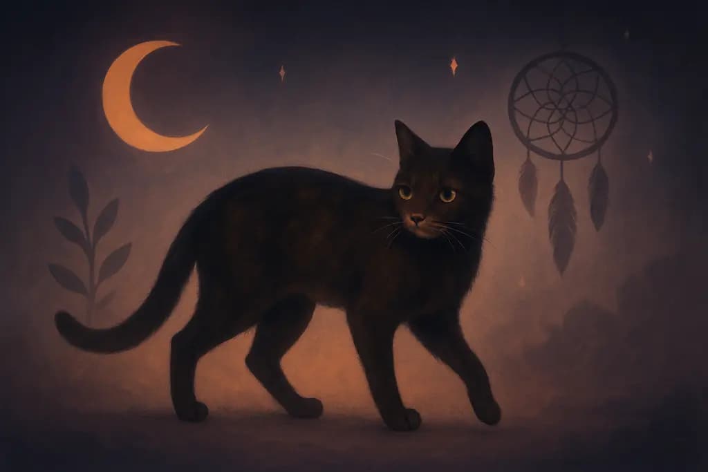 Dream illustration: Stray cat