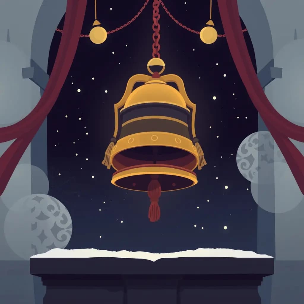 Dream illustration: Striking a Festive Bell