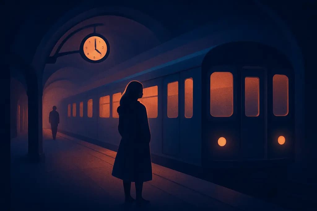 Dream illustration: Subway Station